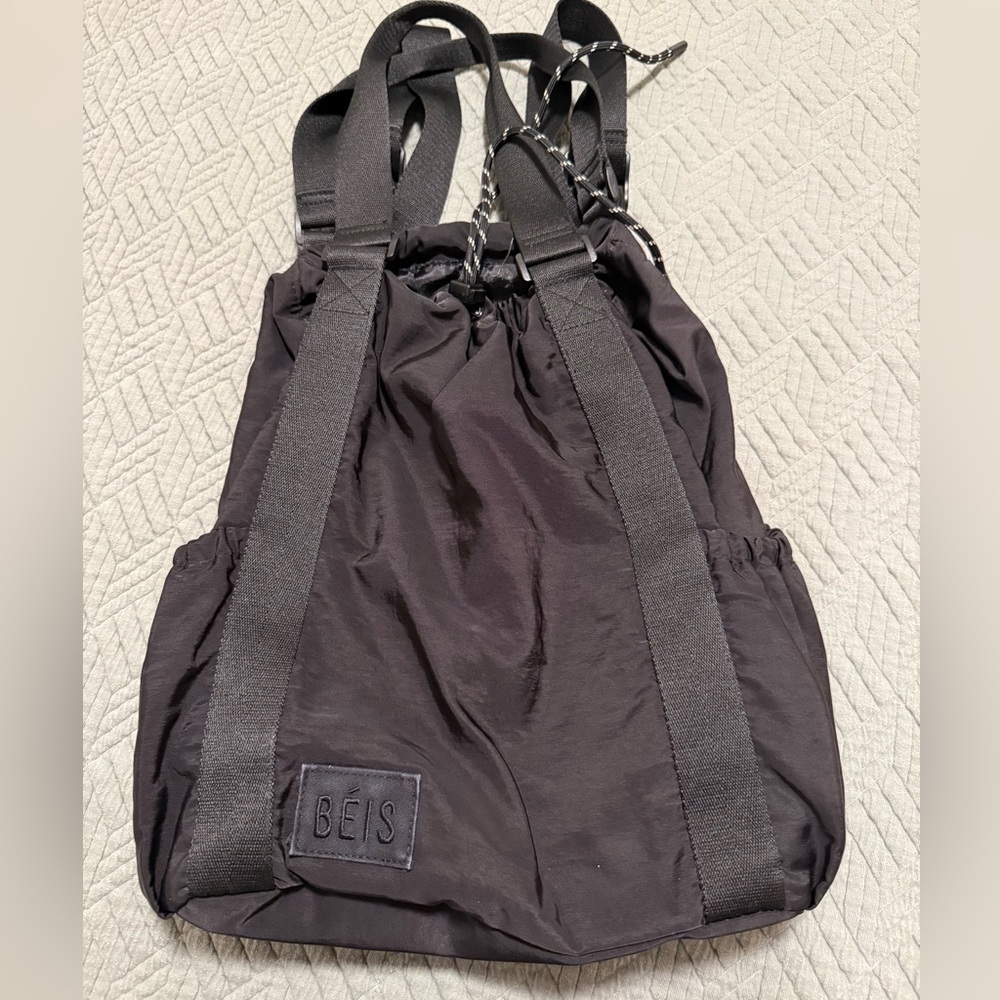 Beis black sport tote